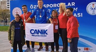 Canikli Milli Sporcu Ali Topaloğlu Rekorlara Doymuyor